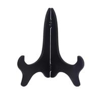 lmoikesz Sophisticated Easel Holder Designed to Accommodate Various Sizes Picture Display Stand and Plate Display Plate Easel Stand Picture Holder, Black, 10 inch