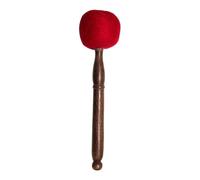 lmoikesz Sound Bowl Mallet Meditation Bowl Stick Supplies Key Component In Yoga Mindfulness Relaxation Techniques Wool Felted Drum Stick Sound Mallet, Red, S
