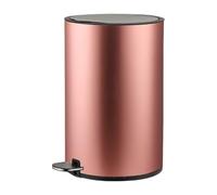 lmoikesz Stainless Steel Garbage Bin For Kitchen Wide Application High-capacity Trash Can For Kitchen Recycle Bin Trash Cans, Rose Gold