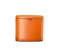 lmoikesz Stainless Steel Kitchen Compost Bin Easy To Install No Punching Needed And Garbage Does Not Away. Is Sealed And Odorless, 4L light orange