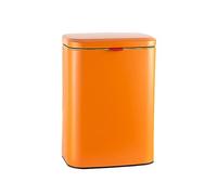 lmoikesz Stainless Steel Kitchen Compost Bin Easy To Install No Punching Needed And Garbage Does Not Away. Is Sealed And Odorless, 8L light orange