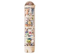 lmoikesz Stuffed Zoo Storage With Lid Fun Way To Store Stuffed Animals Stuffed Animal Tube Storage Toy Storage Tube ABS Bedroom, 63inch Milk white