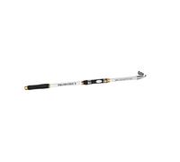 lmoikesz Telescopic Fishing Rod Only No Reel Saltwater Action Lightweight and Backpacking Trips Locks Reel On Tight for Years. Reinforced GuidesThe Guides is Made of Ceramic and, White, 3.6M