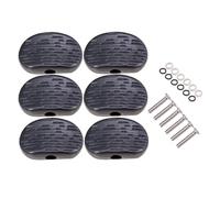 lmoikesz Timeless Classical Guitar Replacement Buttons Knobs Metal Alloy Electric Tuning Peg Cap Machine Head Durable Guitar Tuning Peg Semicircle Buttons Accessories, Style 3