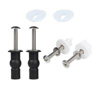 lmoikesz Toilet Seat Hinge Bolts And Nuts Reliable Reinforcement Toilet Repair Solution Heavy Duty Screws Included Top Mounted Seat Hinges Screws