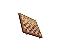 lmoikesz Travel Case Chess Board Set Elegant Wooden Complete Set Included Beginner Or Experienced Gamers Ensuring Longevity And Classic Look Enhances Playing Experience When Folded