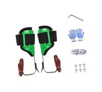 lmoikesz Tree Climbing Gear Equipment Adjustable Height Tree Climbing Spikes Kit Straps Gloves Outdoor Pruning Work Trimming Garden Camping Fruit Picking Gloves