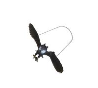 lmoikesz Unique Animal Bird Toy Featuring Realistic Eagle And Sound Feature Kids Learning Decor And Collectible Gift Simulated Eagle Model Animal Bird Toy Scene Prop, black, S
