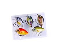 lmoikesz Unique Mini Crankbait Fishing Lures Baits In Mini Size Providing Quick And Deeper Water Coverage In Diverse Water Bodies Fishing Lures For Freshwater Saltwater Bass Trout, Style B
