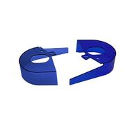 lmoikesz Universal Protective Bike Chain Guard Durable Waterproof Protects Bicycle Chain Crankset Environmental Damage Outdoor Biking Riding Cycling Bicycling Accesory, Blue, 11.7x10.4x3.2cm