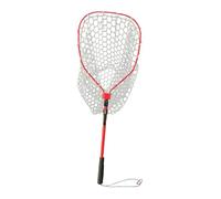 lmoikesz Versatile Fishing Landing Net Telescopic Lightweight Fishing Accessory Catching Fish And Outdoor Fun And Collecting Butterflies Net Fishes Catching Releasing Landing, red, 94x35cm