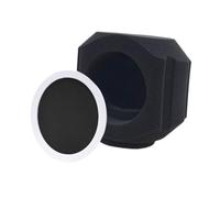 lmoikesz Vocal Booth Microphone Wind Mic Filter Sound-Absorbing Reflection Filter Efficiently Reduce Divergent Sounds While Recording Studio Microphone Isolation Ball Indoor Outdoor, Black
