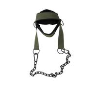 lmoikesz Weight Lifting Neck Training Exerciser Head Harness Core Strength Muscle Builder Strengthener Belt Sports Neck Exercise Adjustable Powerlifting Boxing Workout MMA Strong Chain