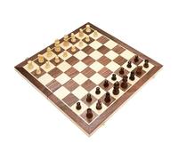 lmoikesz Wooden Chess Set For Kids Large International Excellent Activity For Young Minds To Improve Agility Chess Is Made Of Wood Travel Set Games Adults Chessmen