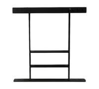 lmoikesz Wooden Wall Mount Billiard Rack Pole Frame Provides Practical Cues Storage With Elegant Appearance All Game Room Styles 6 Holes Billiard Room Rod Storage Holder Rack