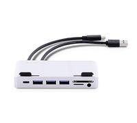 lmp 18625 5000Mbps Hub & Concentrator Grey - Hubs & Hubs (3.5 mm, USB 3.0 (3.1 Gen 1) Type-A, USB 3.0 (3.1 Gen 1) Type-C, MicroSD (TransFlash), SD, 5000 Mbps, Grey, Aluminium, 107 mm)