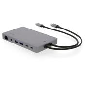 LMP Display Dock 2 Wired USB 3.2 Gen 1 (3.1 Gen 1) Type-C Grey