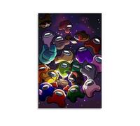 Lmpostors Among Us Poster Aesthetics Canvas Wall Art Living Room Poster Modern Home Decoration Printing Poster Home Office Decoration Canvas Poster Art Poster DecorationUnframe-style-1616x24inch(40x60