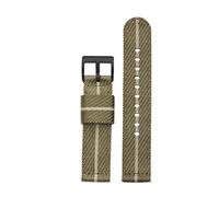 LMPVPDGADZ 18mm 20mm 22mm 24mm Nylon Woven Strap Fit For Seiko Fit For Omega Quick Release Canvas Wristband Army Military Men Women Sport Watchband(Brown rice bk,20mm)