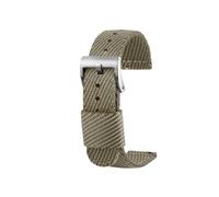 LMPVPDGADZ 18mm 20mm 22mm 24mm Woven Nylon Strap Band Men Replacement Bracelet Accessories Fit For Hamilton/Fit For Rolex/Fit For Seiko/Fit For Mido Universal Bracelet(Khaki sk,22mm)