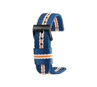 LMPVPDGADZ 18mm 20mm 22mm 24mm Woven Nylon Strap Band Men Replacement Bracelet Accessories Fit For Hamilton/Fit For Rolex/Fit For Seiko/Fit For Mido Universal Bracelet(White yellow bk,20mm)