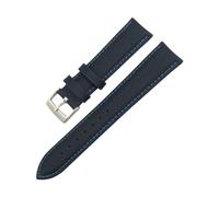 LMPVPDGADZ 19mm 21mm Nylon Leather Canvas Watch Band 20mm 22mm Fit For Omega Fit For Seamaster 300 At150 Fit For Planet Fit For Ocean Fit For Tissot Fit For CASIO Fit For IWC Fit For Longines Strap(Bl