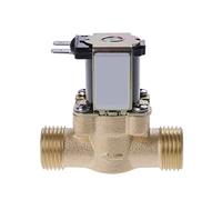 LMPVPDGADZ 1PC DC 12V 24V AC 220V G1/2'' Brass Electric Solenoid Valve fit for Solar Water Heater(24V)