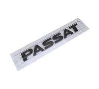 LMPVPDGADZ 1pcs 3D ABS Fit For PASSAT Car Letters Rear Bumper Trunk Emblem Sticker Badge Decal Styling Auto Accessories(1pcs black PASSAT)
