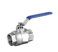 LMPVPDGADZ 1PCS Stainless Steel Medium Ball Valve Internal Thread DN8 DN10 DN15 DN20 DN25 DN32(DN20)