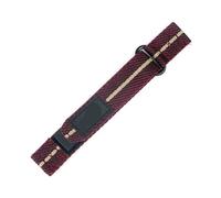 LMPVPDGADZ 20mm 22mm Nylon Watch Band Fit For Omega X S-watch Joint Moon Swatch Strap Quick Release Sport Watchband Bracelet For Men Women(Red khaki,22mm)