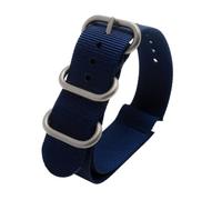 LMPVPDGADZ 22mm 24mm 26mm Nylon Sports Strap Fashion Bracelet Accessories Green Military/Blue Watch Belt Accessories(Blue sk,23mm)