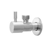 LMPVPDGADZ 304 Stainless Steel Faucet Triangle Valve 4 Points Thread Angle Valve Inlet Water Stop Valve Apply To Kitchen Sink Bathroom