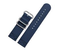 LMPVPDGADZ Canvas Strap Suitable Fit For Seven Friday Watches T1 / T2 / M2 / M3 P2b / P3 / Q2 Nylon Bracelet Men's Watch Accessories 26 28mm(Blue sk,28mm)