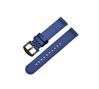 LMPVPDGADZ Classical Stripe Nylon Watch Strap 20mm 22mm Glossy Seatbelt Watchband Quick Release Sport Soft Wristband Watch Accessories(Blue 2,20mm)