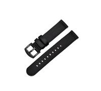 LMPVPDGADZ Classical Stripe Nylon Watch Strap 20mm 22mm Glossy Seatbelt Watchband Quick Release Sport Soft Wristband Watch Accessories(Black 2,22mm)