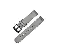 LMPVPDGADZ Classical Stripe Nylon Watch Strap 20mm 22mm Glossy Seatbelt Watchband Quick Release Sport Soft Wristband Watch Accessories(Gray 2,20mm)