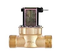 LMPVPDGADZ DC24V AC220V 3/4inch 1/2inch Electric Solenoid Magnetic Valve Normally Closed Brass Valves for Water Control Water Valve(1/2",220V)