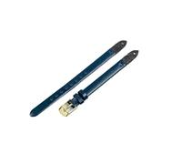 LMPVPDGADZ Excellent Quality Watchbands Fit For Fossil Es4000 ES4340 ES4119 Es3565 ES3745 Soft Strap 8mm(Dark Blue-Golden-K1)