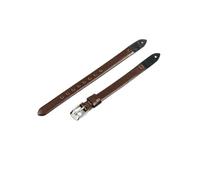 LMPVPDGADZ Excellent Quality Watchbands Fit For Fossil Es4000 ES4340 ES4119 Es3565 ES3745 Soft Strap 8mm(Coffee-Steel-K1)