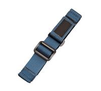 LMPVPDGADZ Hot Top Nylon Watch Strap Fit For S-eiko No 5 Army Green Blue Leisure Outdoor Sport Watchband 20mm 22mm 24mm Wrist Band(Blue,22mm)