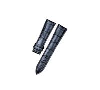 LMPVPDGADZ Leather Watch Strap 20mm/22mm Suitable Fit For Blancpain Leather Black Brown Navy Blue Perfect Model(Nero,20mm)