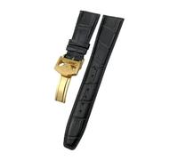 LMPVPDGADZ Leather Watchband 20mm 21mm 22mm Fit For IWC PORTUGIESER Fit For PORTOFINO Classic Texture Black Blue Cowhide Watch Strap(Beige,22mm)