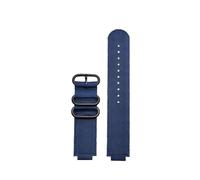 LMPVPDGADZ Nylon Watch Band Strap Fit For Casio AE-1200 AE-1300 AE-1000W Modified Nylon Wristband Men's Bracelet Accessorie 18mm(Blue bk)