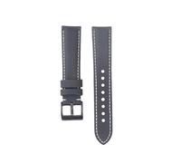 LMPVPDGADZ Premium Fabric Sailcloth Watch Band Quick Release Watch Strap 18mm 19mm 20mm 22mm Black Green Blue Watchband for Men(Black wh line 2,20mm)