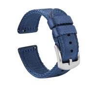 LMPVPDGADZ Premium Smooth Nylon Watch Strap 20mm 22mm Woven Nylon Seatbelt Watchband Quick Release Replacement Wristband Fit For Seiko Watch(Blue 1,22mm)