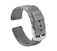 LMPVPDGADZ Premium Smooth Nylon Watch Strap 20mm 22mm Woven Nylon Seatbelt Watchband Quick Release Replacement Wristband Fit For Seiko Watch(Grey 1,20mm)