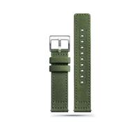 LMPVPDGADZ Quality Nylon Canvas Watch Bands Quick Release Wrist Straps Military Breathable 18mm 19mm 20mm 22mm(Army green 1,22mm)