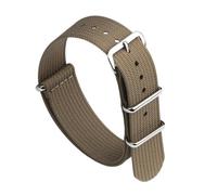LMPVPDGADZ Ribbed Watch Strap 18mm 19mm 20mm 22mm Nylon Watch Straps Braid Ballistic Fabric Watchband Accessories Fit For Military Watch Band(BLONDE,19mm)