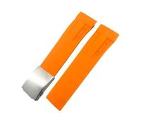 LMPVPDGADZ Rubber Watchband 17mm 21mm Fit For Tissot T048 T-RACE T048-417A T048-427A Black Orange Soft Silicone Watch Strap(Beige,17mm)