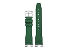LMPVPDGADZ Silicone Wristband With Connector Fit For Tudor M79363/M79360 Fluororubber Watchband(Smokey Mauve,22mm)